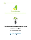 Report on Fuel quality and sustainability issues in the Target Regions